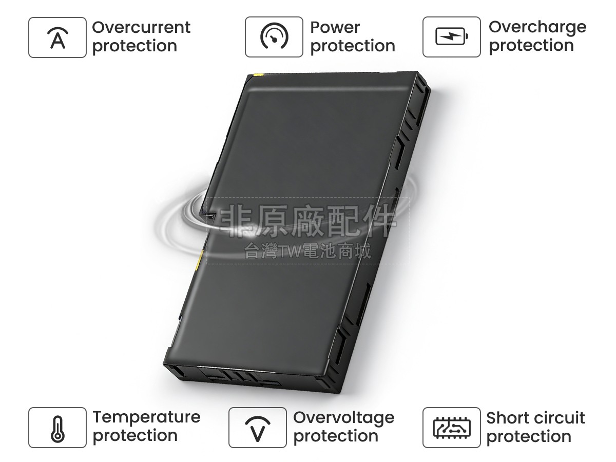 Jisibao BA7800副廠電池