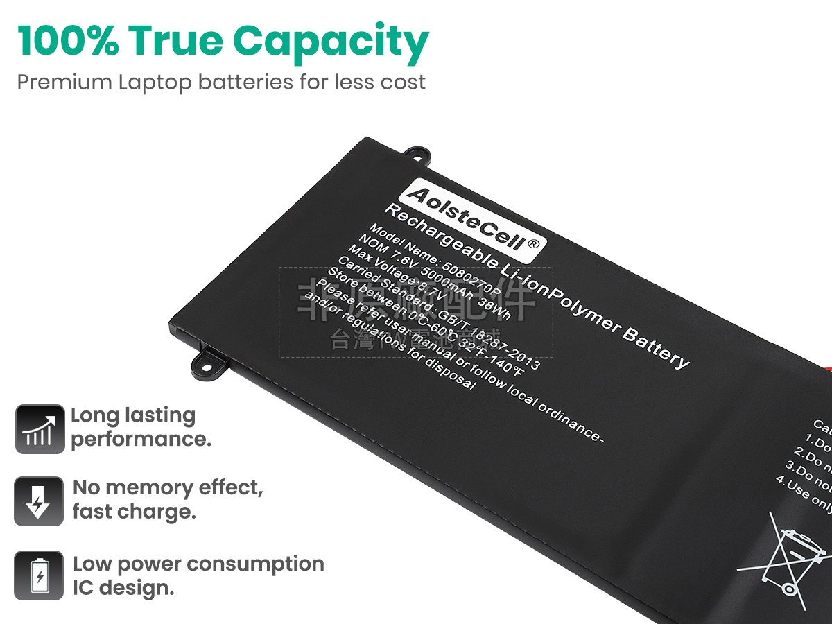 Jumper 5080270P副廠電池