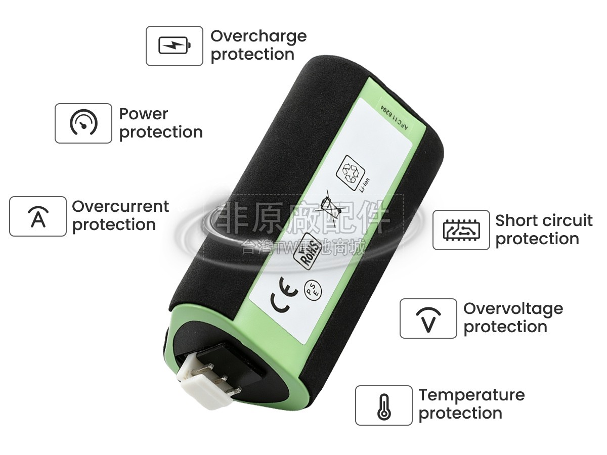 Ledlenser P18R TORCH副廠電池
