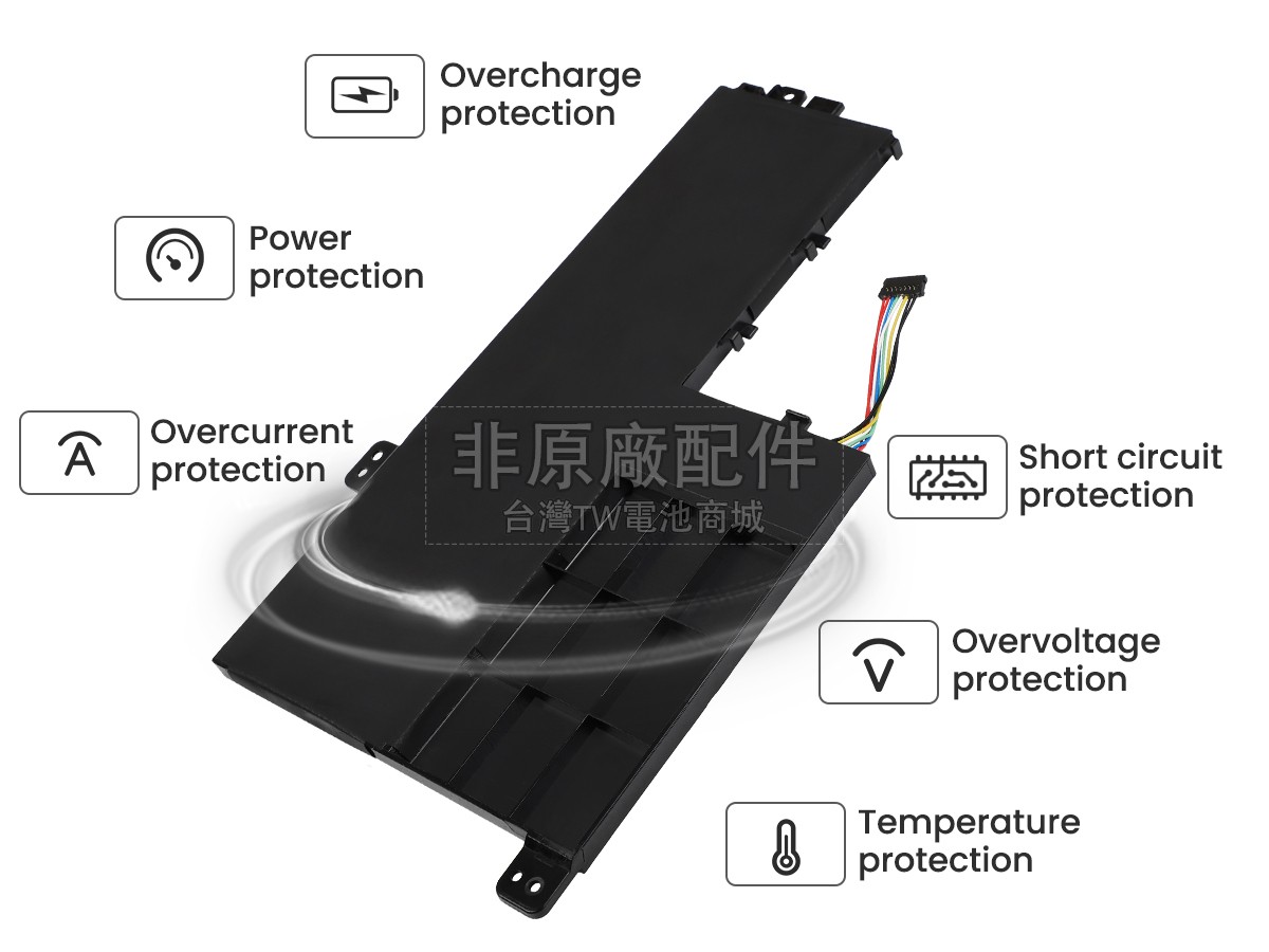 Lenovo L15L2PB1副廠電池