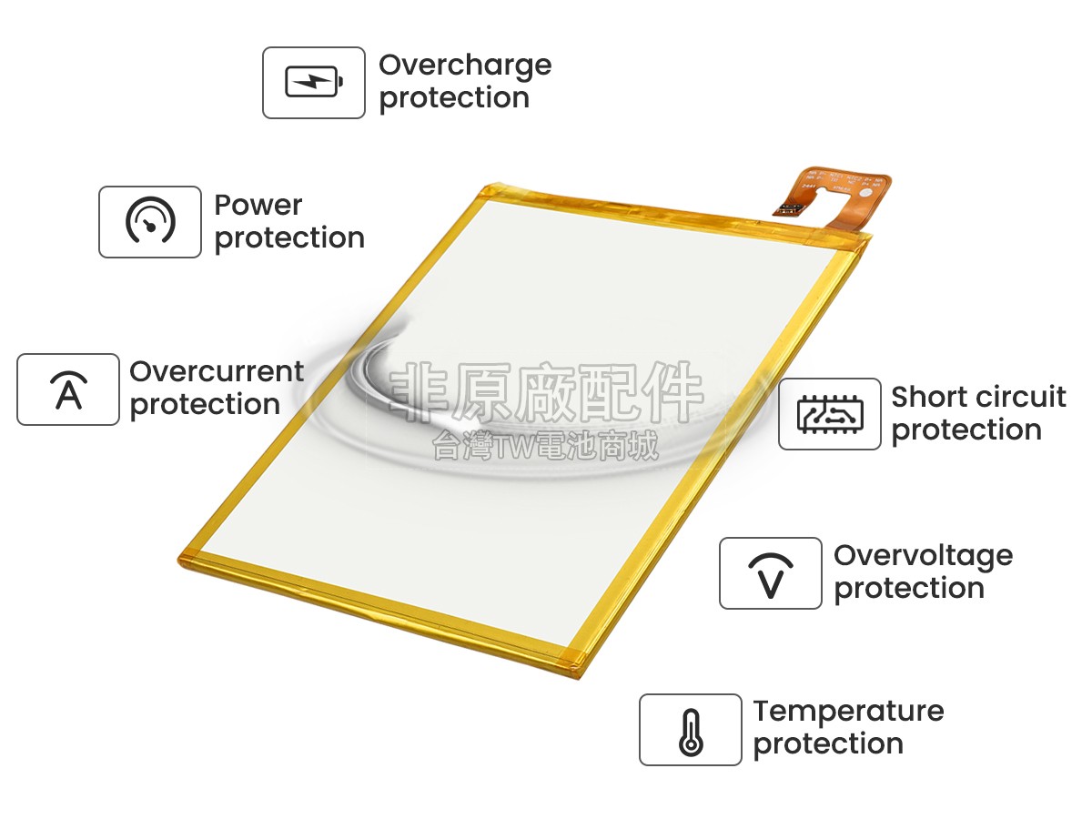 Lenovo TB-8504F副廠電池