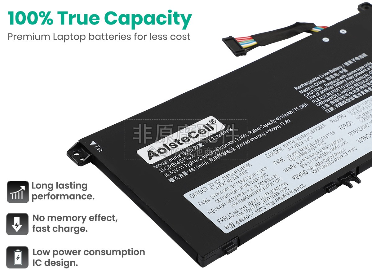 Lenovo 5B11K24764副廠電池