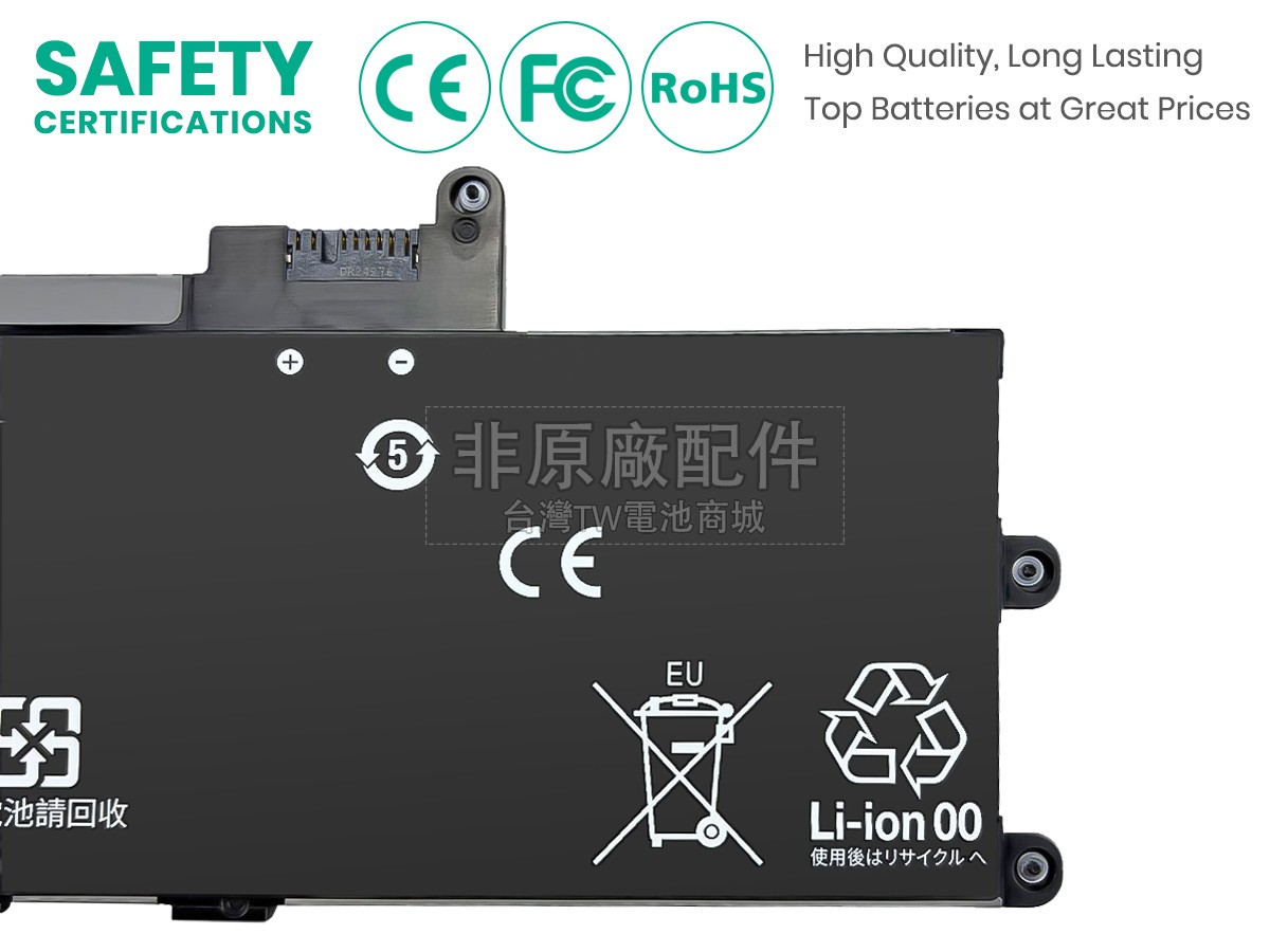 Lenovo ThinkPad X1 2-IN-1 GEN 10-21NU0026SC副廠電池