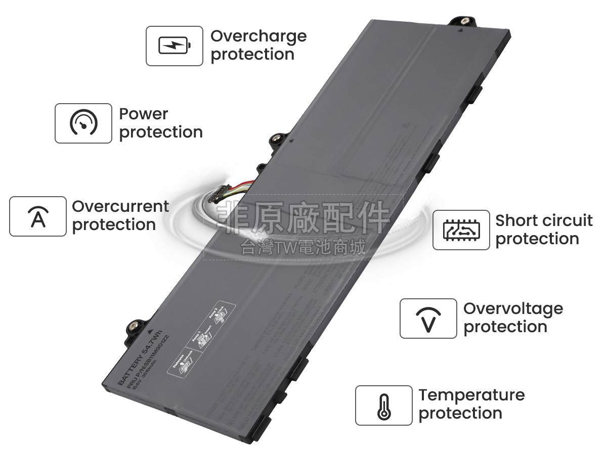 Lenovo ThinkPad X13 GEN 6-21RM002PPB副廠電池