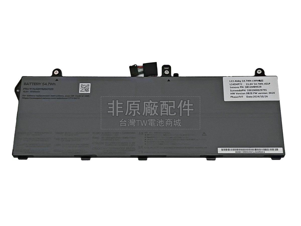 Lenovo 5B11M90128副廠電池