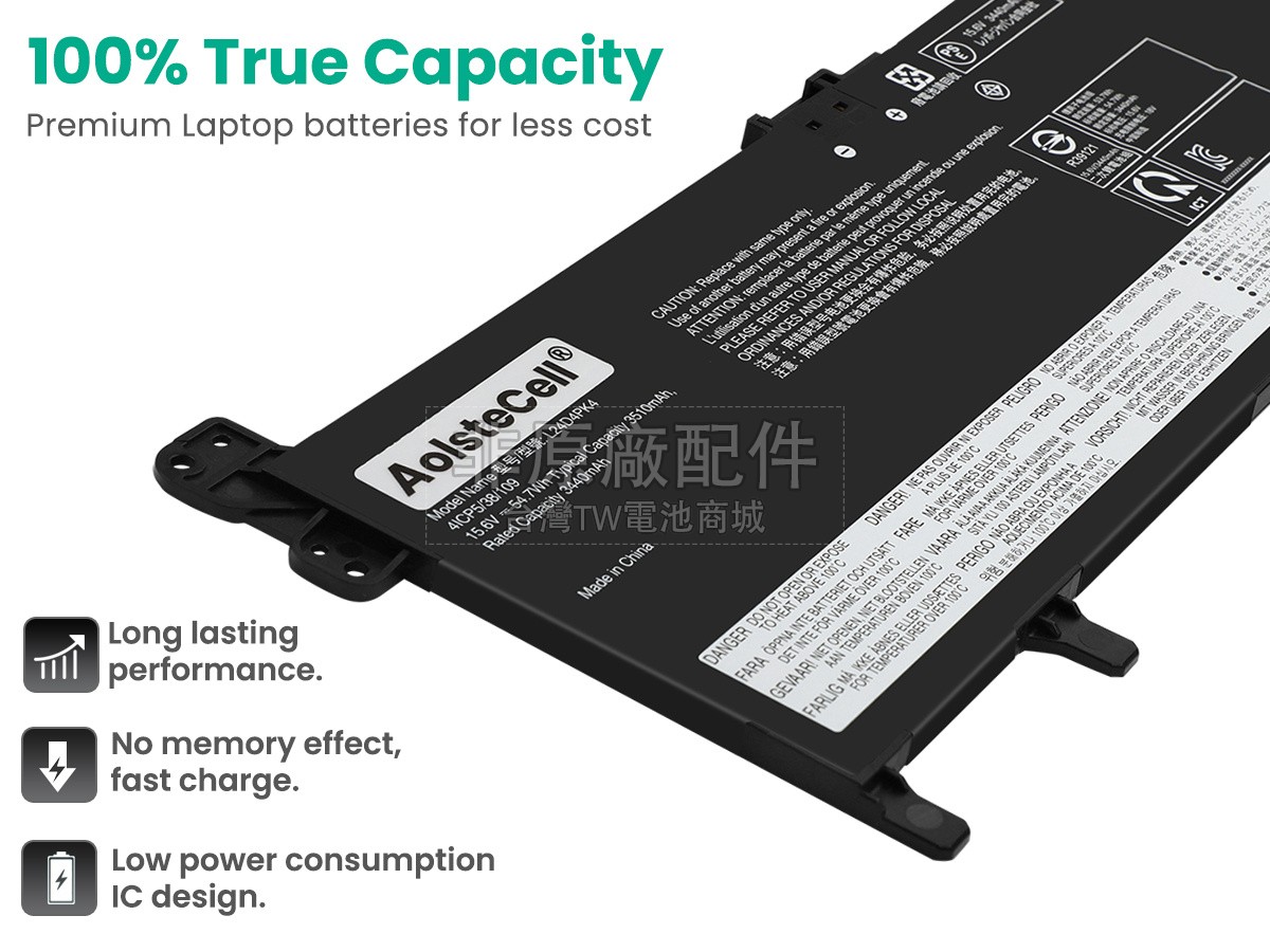 Lenovo L24M4PK4副廠電池
