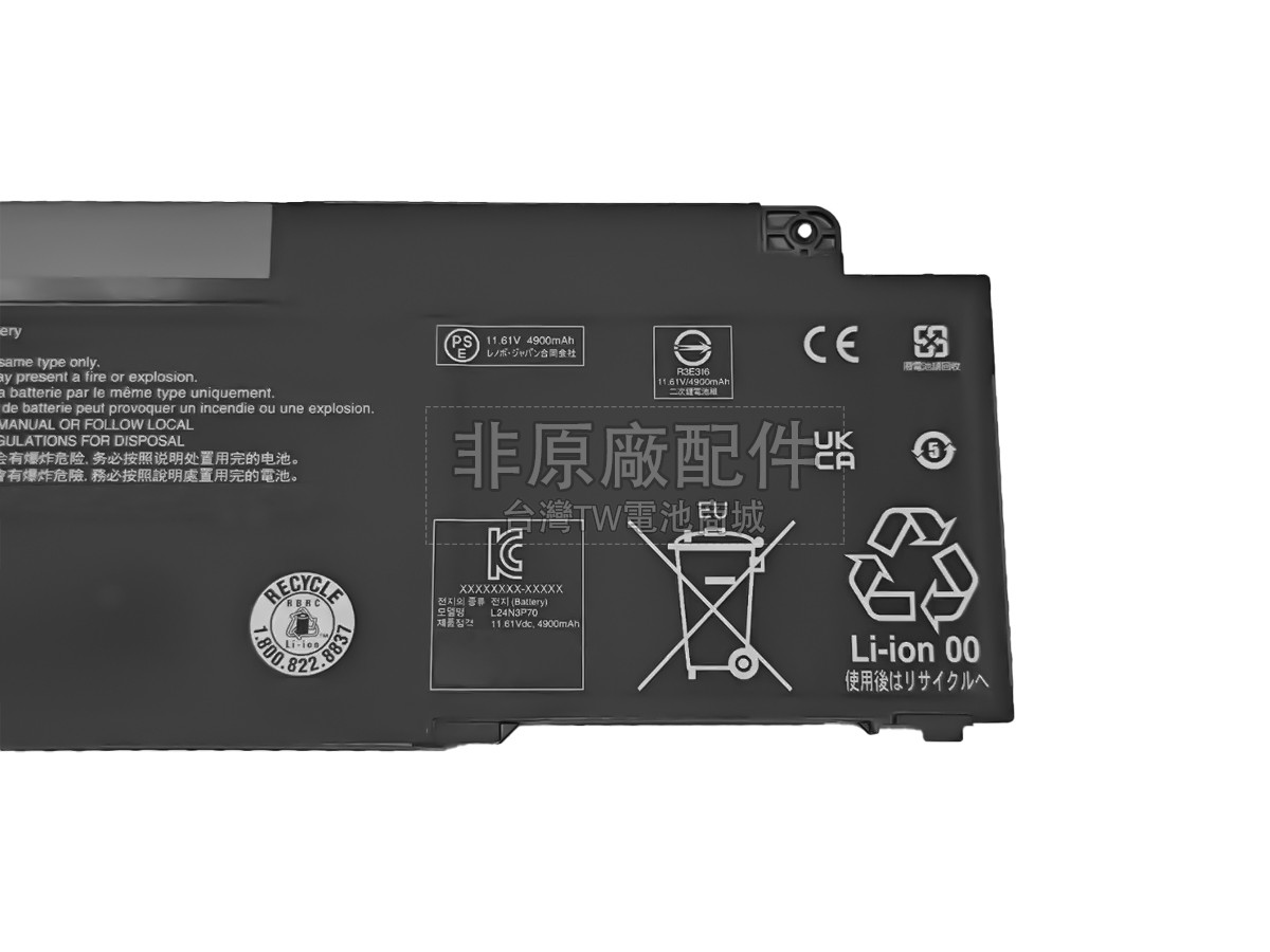 Lenovo ThinkPad T14S 2-IN-1 GEN 1-21R3002TUE副廠電池