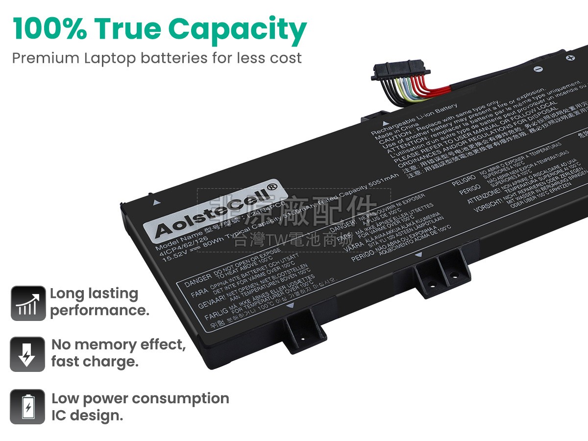 Lenovo LEGION 5 15AHP10-83M0005HLM副廠電池