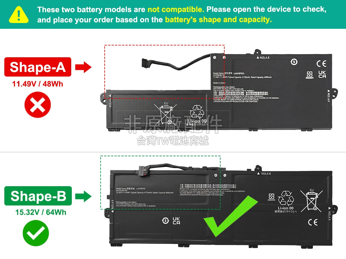 Lenovo ThinkPad E14 GEN 7-21U2002UEQ副廠電池