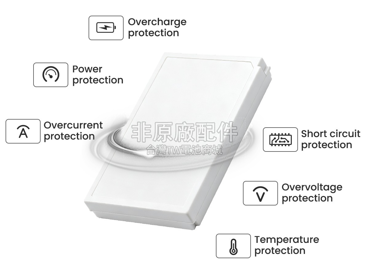 Logitech 190304-2000副廠電池