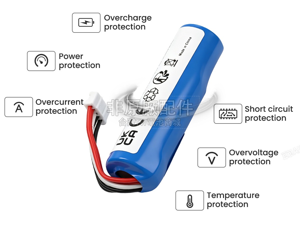 Logitech T11715170SWU副廠電池