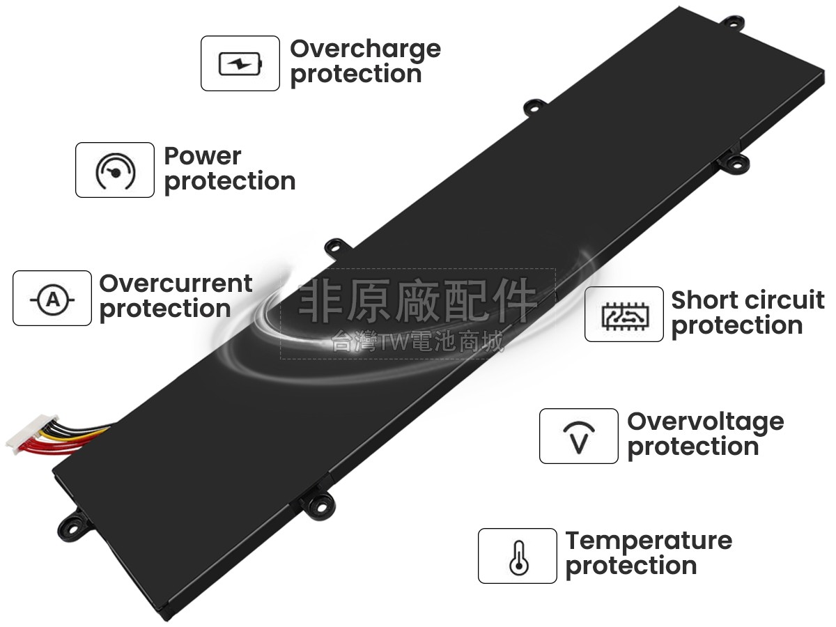 Mechrevo 5958C2-2S副廠電池