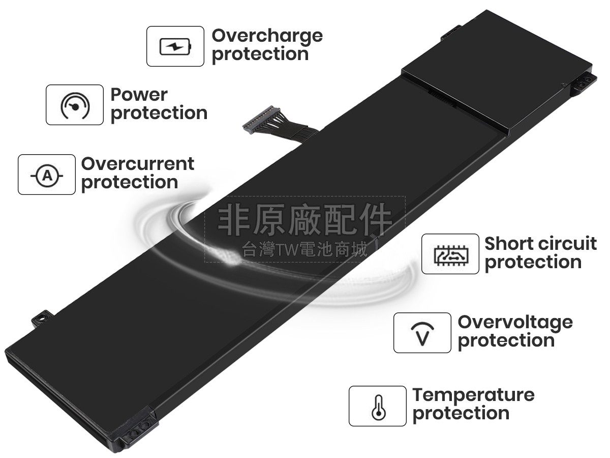 Mechrevo GKIDY-03-17-4S1P-0副廠電池