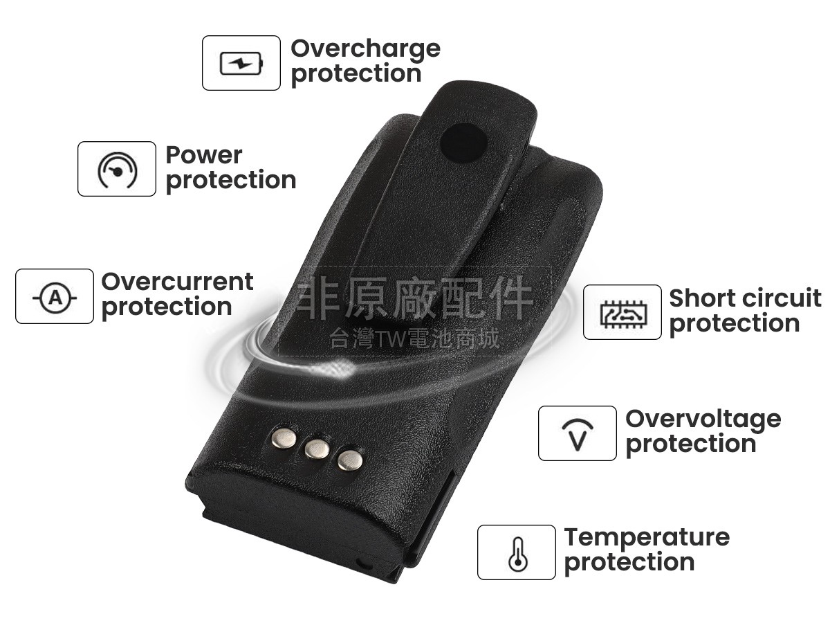 Motorola NNTN4497CR副廠電池