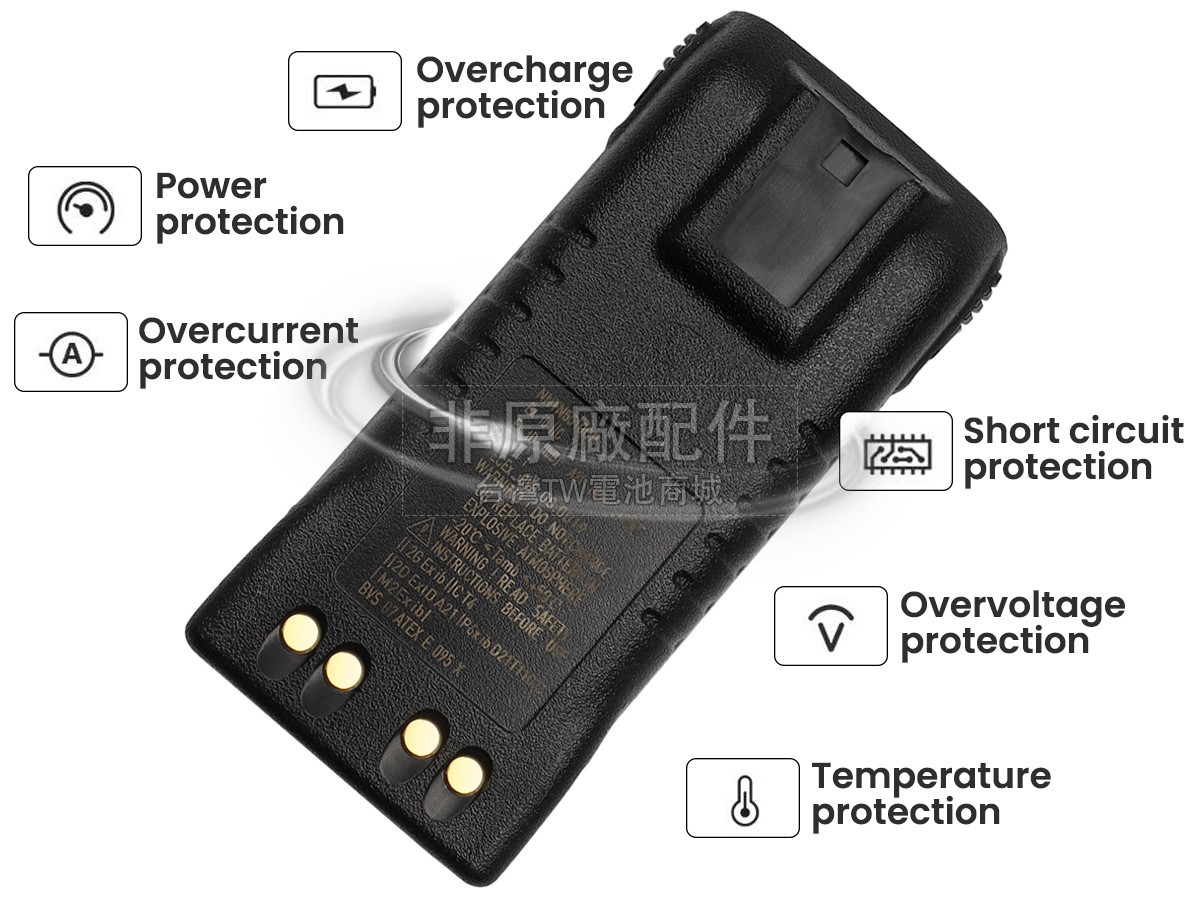 Motorola GP329EX副廠電池