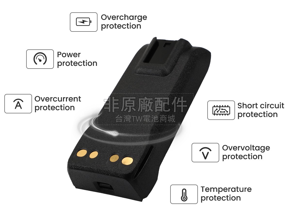 Motorola PMNN4808A副廠電池