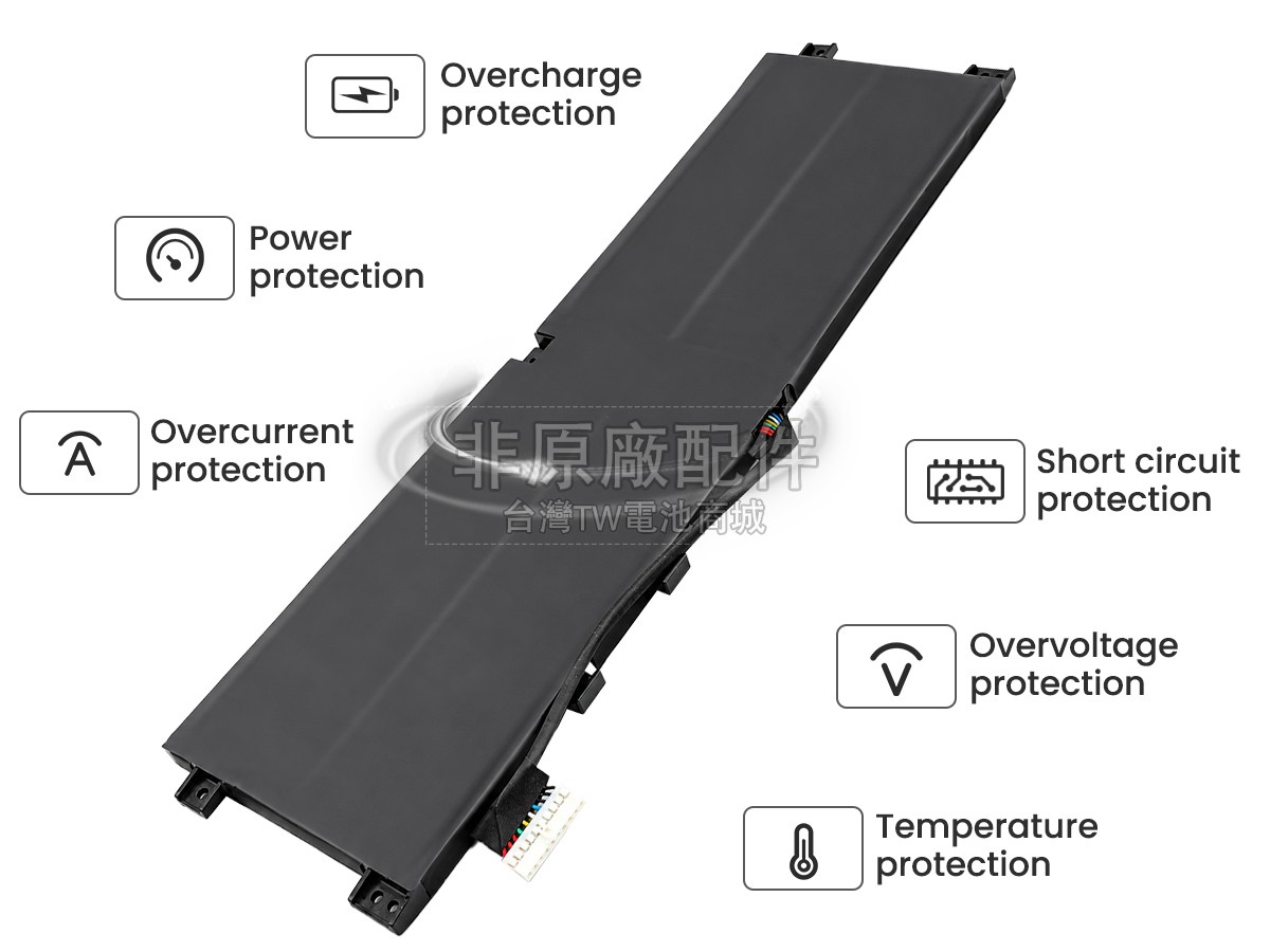 MSI PRESTIGE 16 STUDIO B1VFG-034UK副廠電池