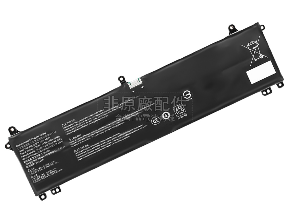 MSI BTY-M591副廠電池