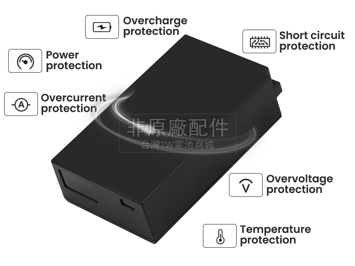 Nikon 1 J3副廠電池