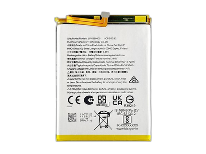 原廠Nokia LPN388405筆電電池
