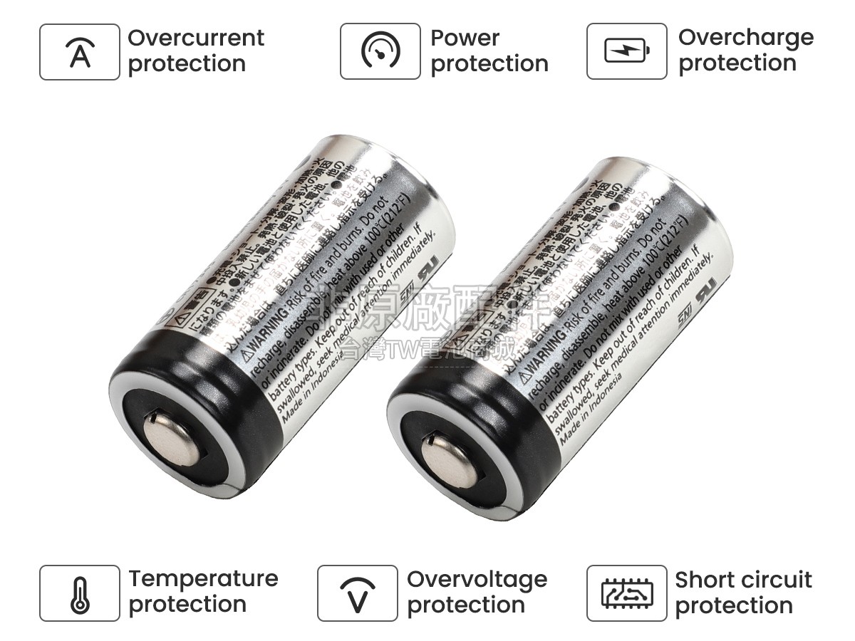 Panasonic CR17345副廠電池