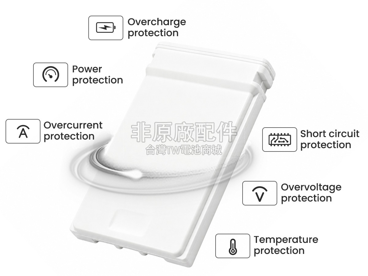 Philips MR400副廠電池