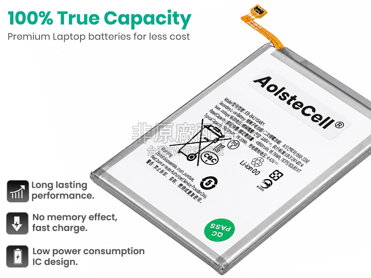 Samsung A22副廠電池