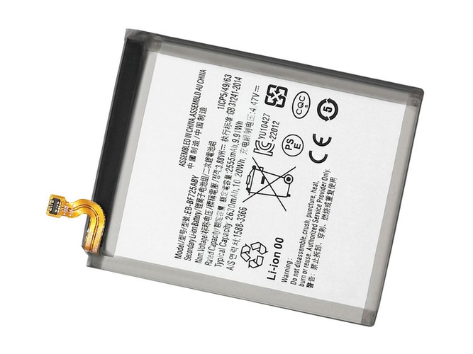 原廠Samsung EB-BF725ABY筆電電池