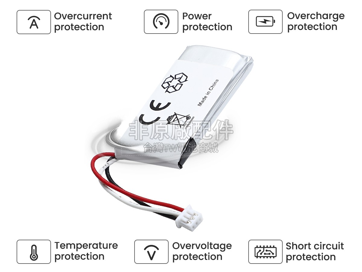 Sennheiser SDW 30副廠電池