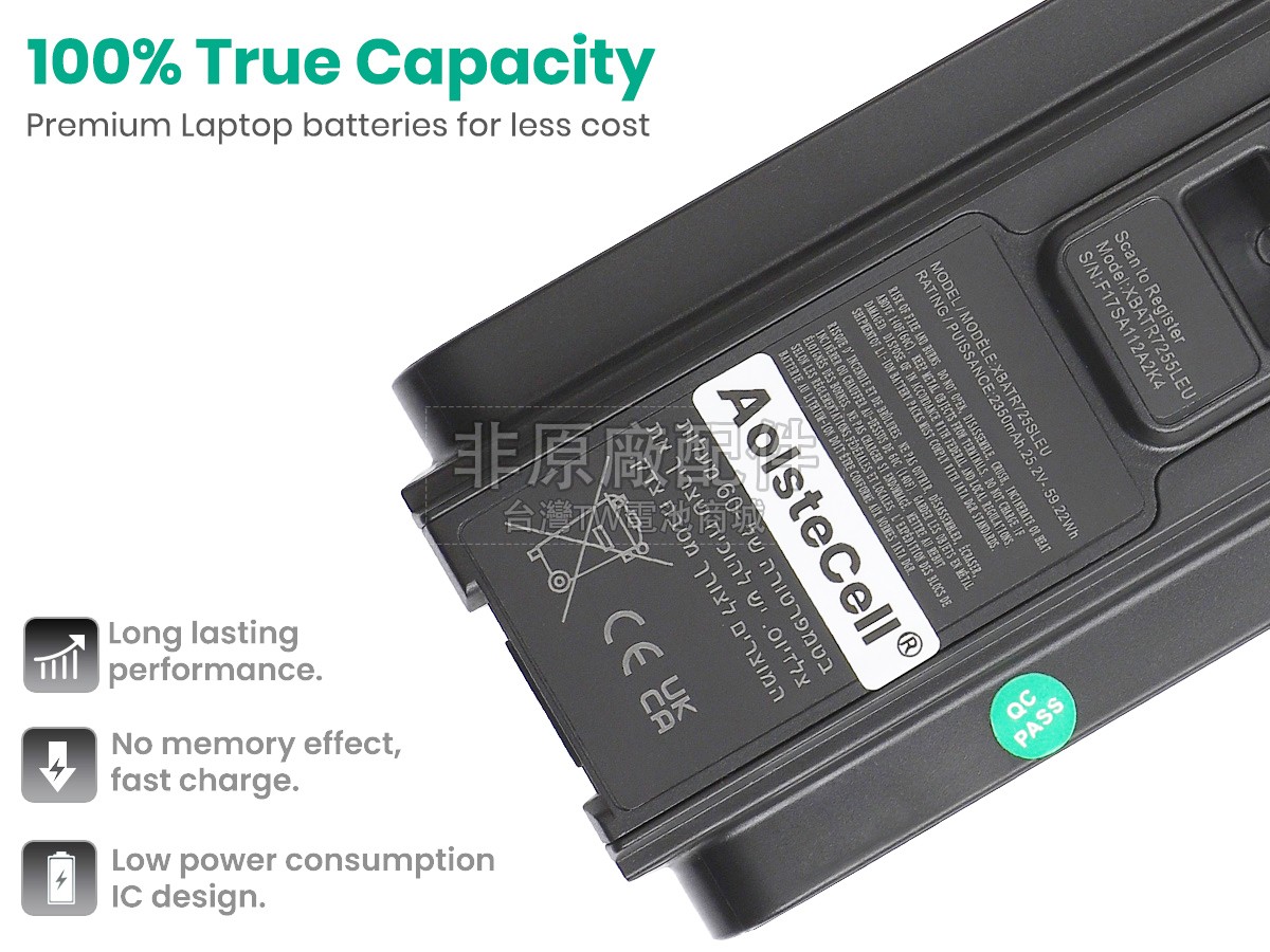 Shark XBATR725SLEU副廠電池