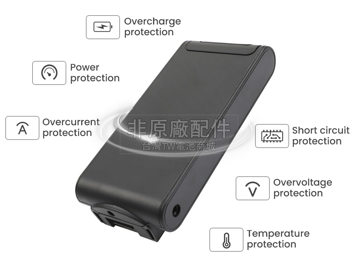 Shark XBATR725SLEU副廠電池
