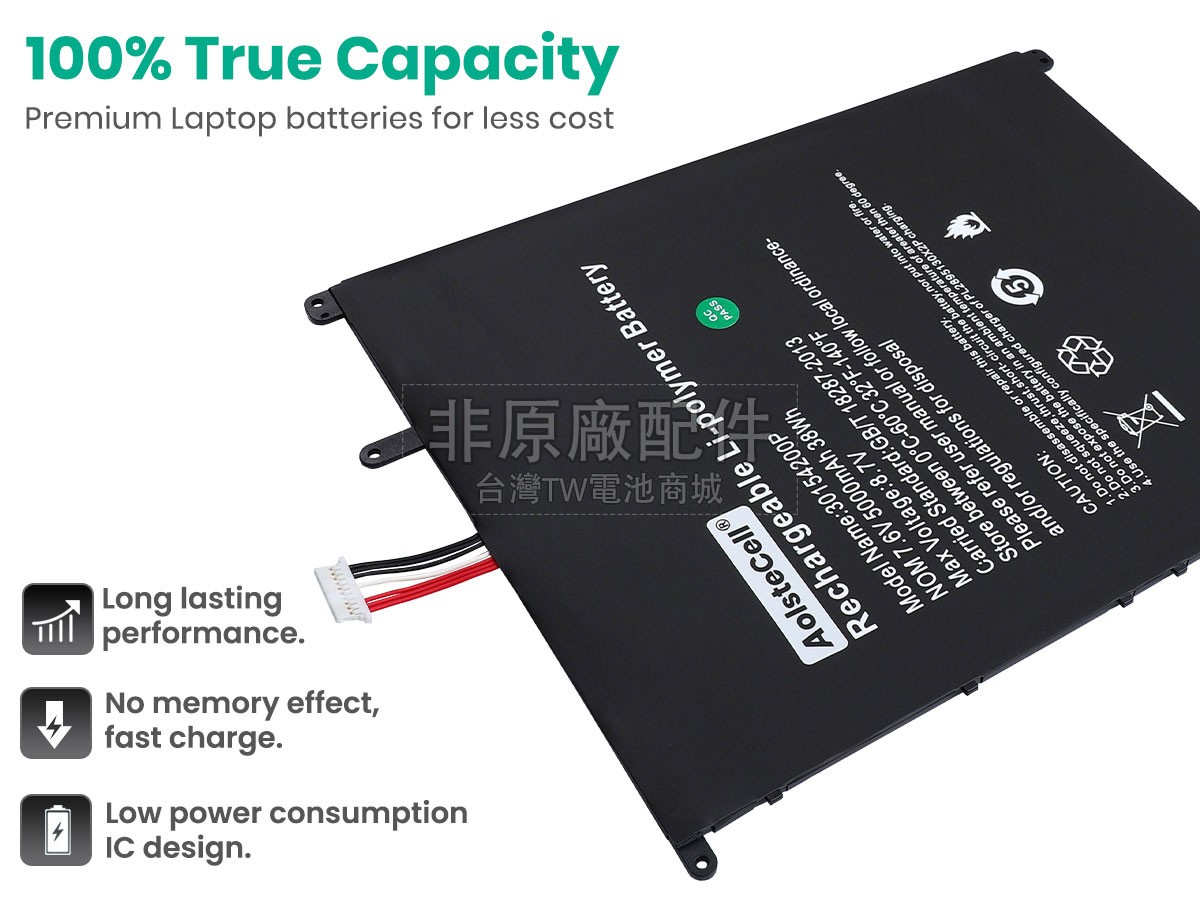 Teclast F15S副廠電池