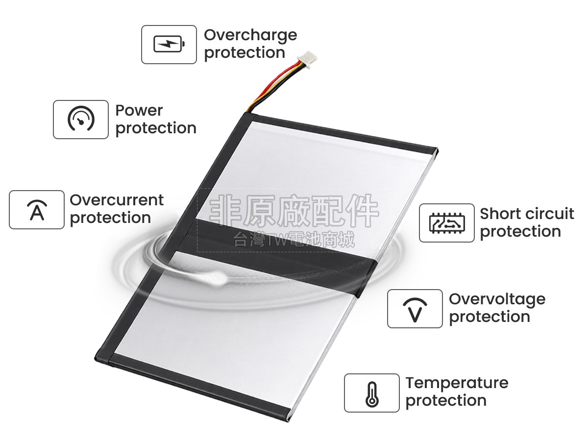 Teclast P20HD副廠電池