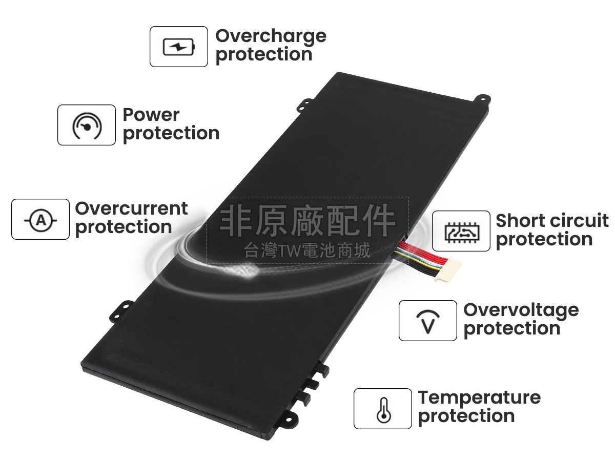 Toshiba Satellite C50D-B-12C副廠電池