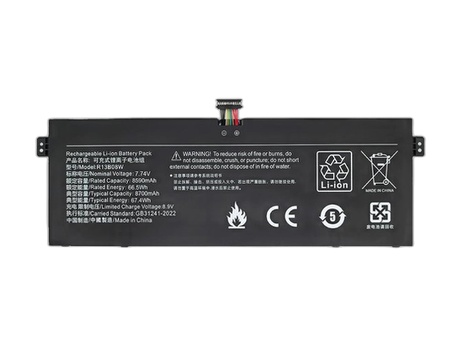 原廠XiaoMi R13B08W筆電電池