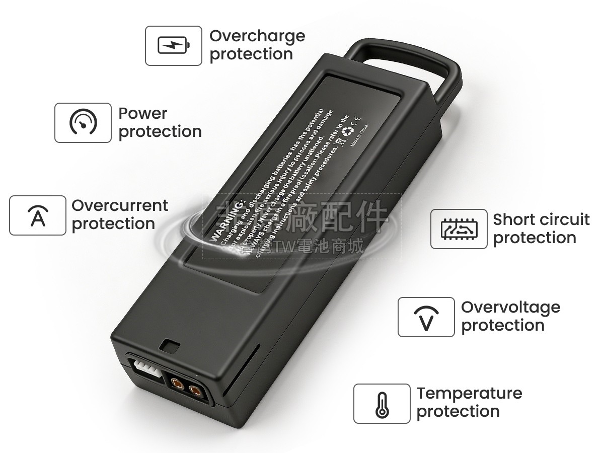 Yuneec Q500+副廠電池