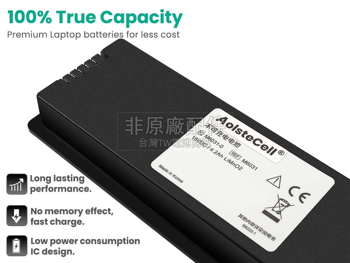 YuWell M6060-0副廠電池