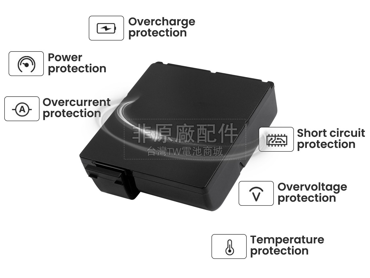 Zebra P1040687副廠電池